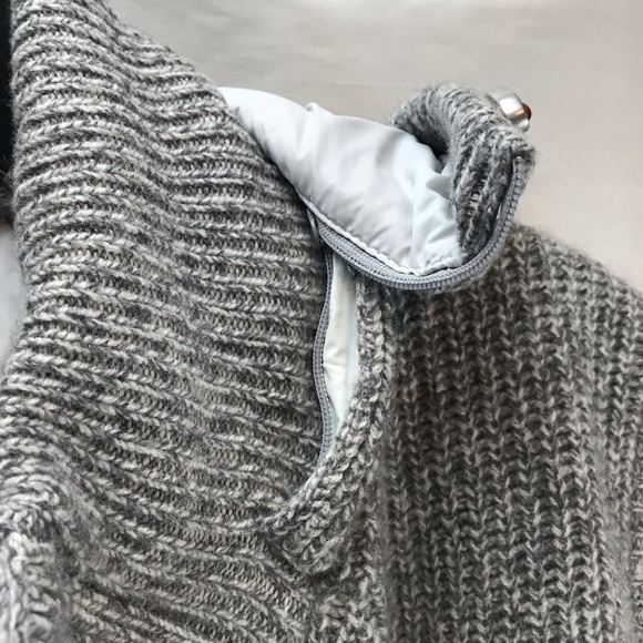 NEW WITHOUT TAGS Men’s BRUNELLO CUCINELLI GREY CASHMERE VEST SZ 50/US MED - Picture 10 of 15